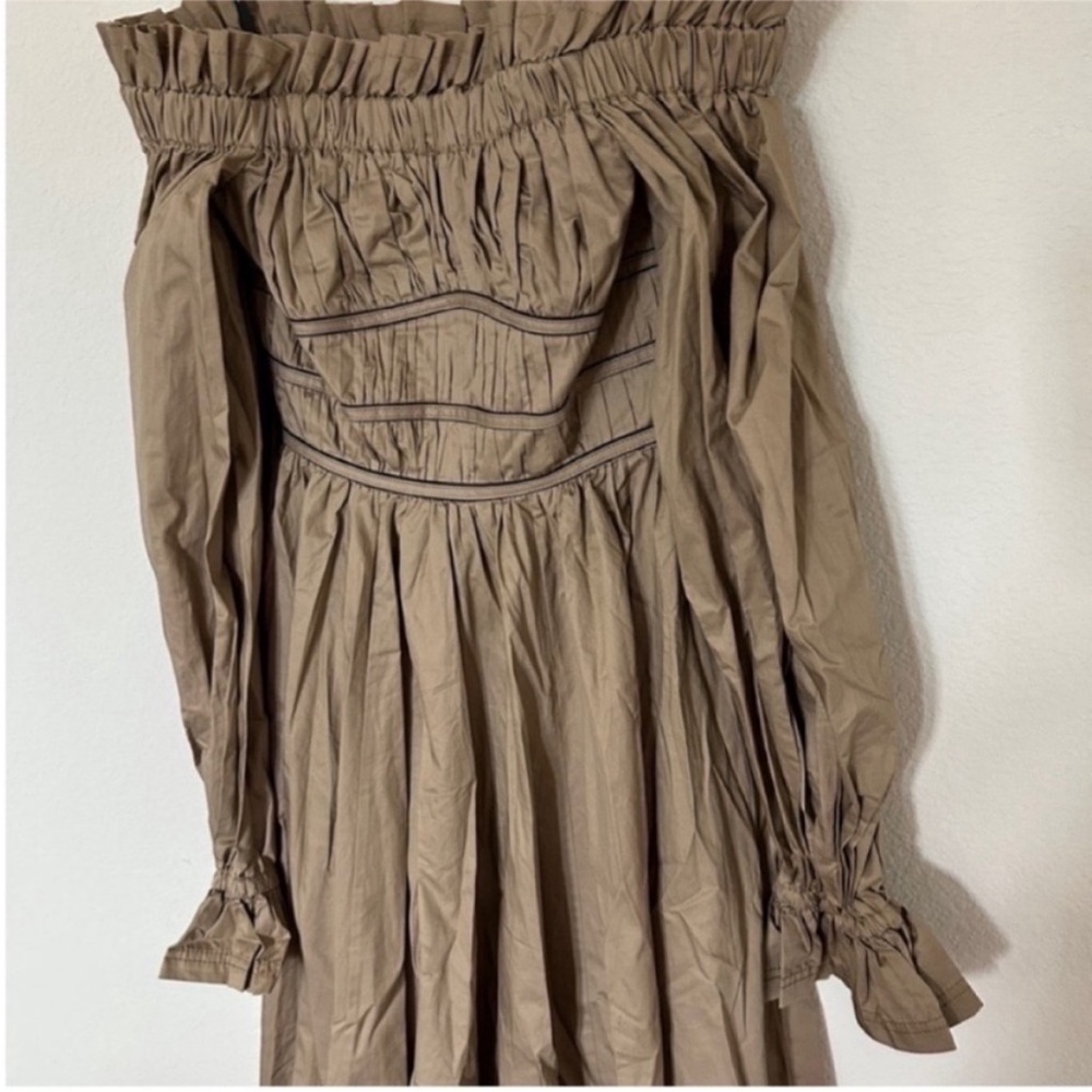 NWT Aje Wattle Off The Shoulder Midi Dress - Picture 6 of 8